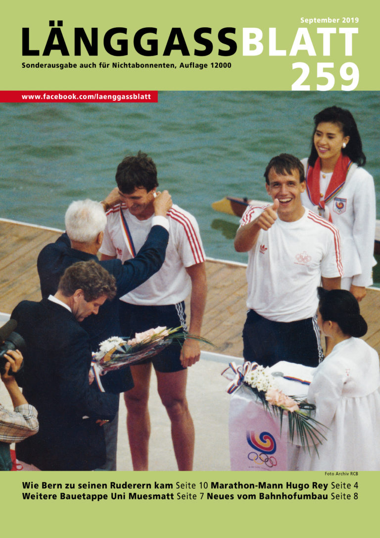 Wie Bern zu seinen Ruderern kam